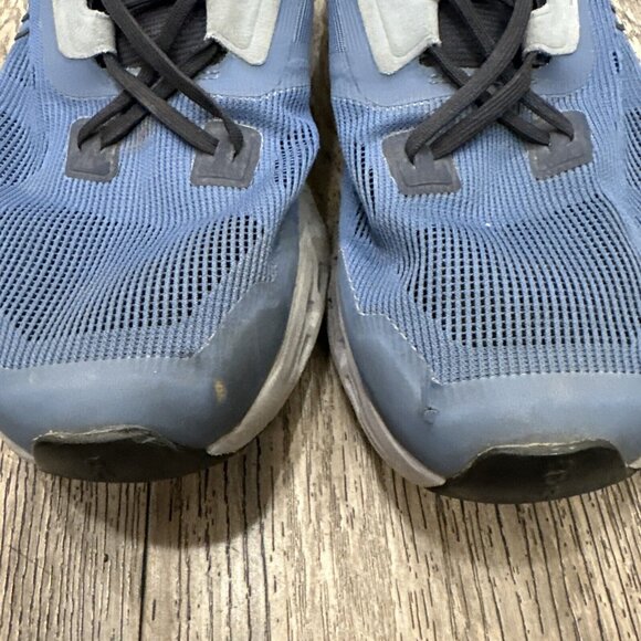 On Cloudstratus Lake Blue Grey Orange Running Shoes Men’s Size 12 main image 6